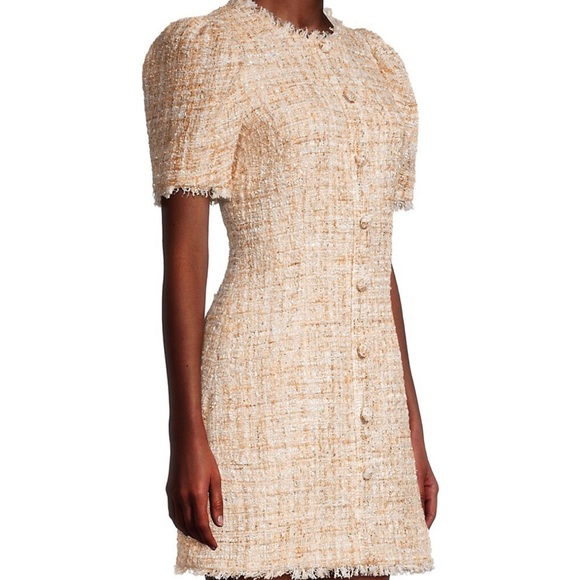 MEREDITH DRESS IN CHAMPAGNE MULTI
LIKELY- tweed NWT - Picture 2 of 4